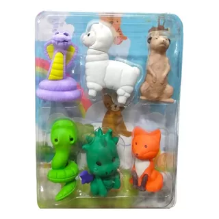 Goma De Borrar Figuras Borrador Animales Kawaii Color Cobra