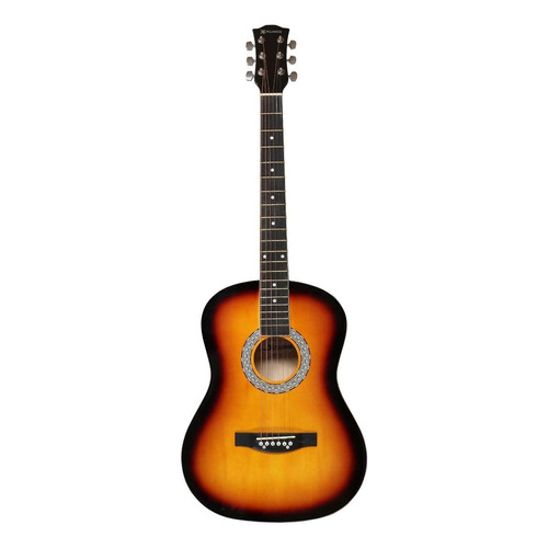 Guitarra acústica Ibanez Jampack V50NJP para diestros vintage sunburst high gloss brillante