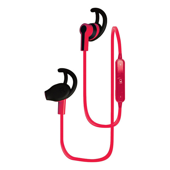 Auriculares Coby Wireless, Rojo Recargables Con Bluetooth