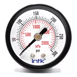 Manómetro Para Compresor Carátula 1.5 300 Psi-kpa (aire/gas)