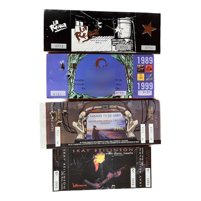 Entradas De La Renga, Los Piojos, Skay. Precio Por Unidad!