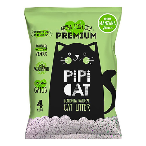 Pipicat Arena Sanitaria Manzana 4kg