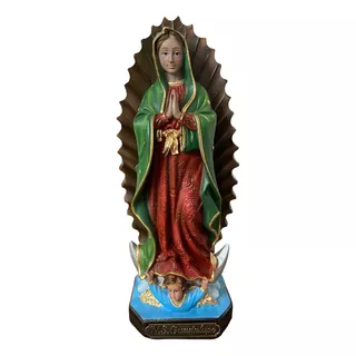 Imagem De Nossa Senhora De Guadalupe Original 22cm Resina