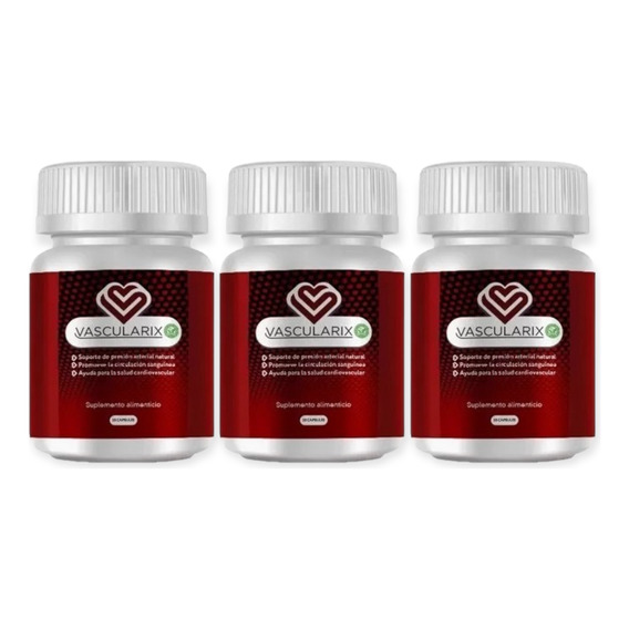 Pack X3 Vascularix Original Salud Cardiovascular