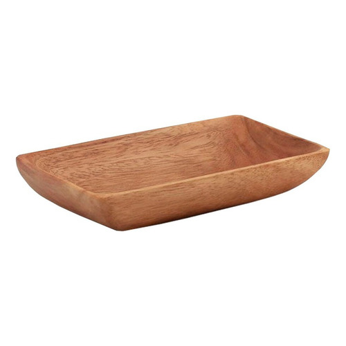 Bandeja Fuente Rectangular Madera Acacia Eco 30 X 15 X 4 Cm