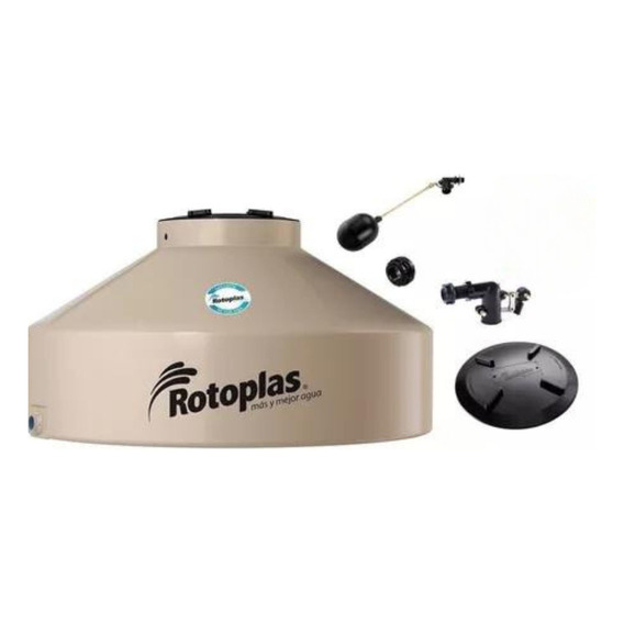 Tanque De Agua Rotoplas Flat Chato Cuatricapa Vertical 500l 