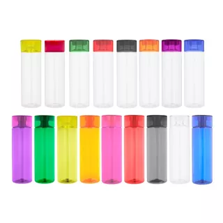 Pack De 10 Vasos De Plástico Con Tapa Enroscable Cap 660 Ml