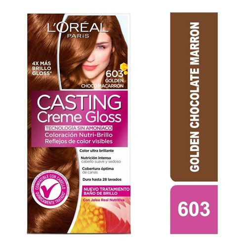 Kit Tinta L'Oréal  Casting creme gloss Tinte casting creme gloss tono h1156300 para cabello