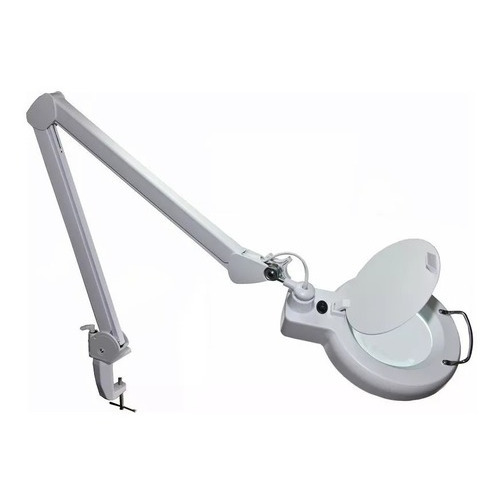 Lupa Con Luz Led 550 Lumenes Zurich Soporte Tipo Morsa Pro