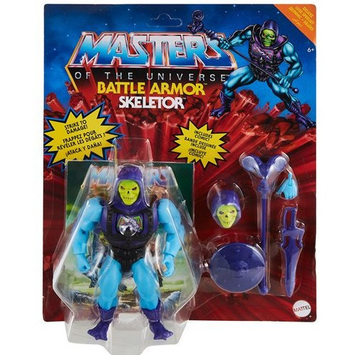 Figura Skeletor Battle Armor Masters Of The Universe Retro