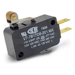 Interruptor Serie V7, Pulsador C/rodaja, V7-7b17d8-201.