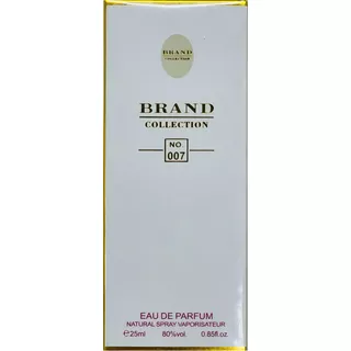 Perfume Brand 25ml N° 007