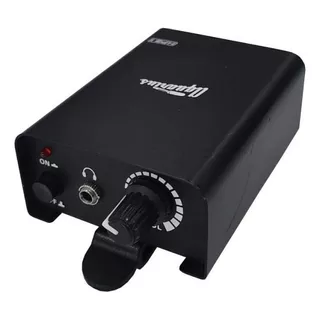 Amplificador De Fone Hps 1 Aquarius Com Bateria Recarregável Cor Preto