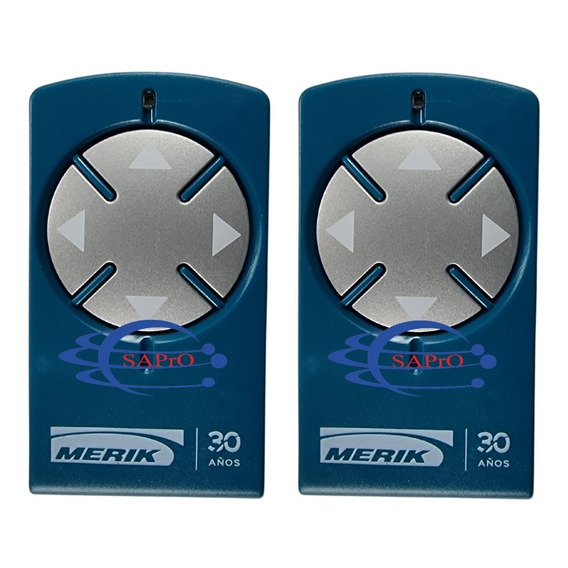 Kit 2 Control Remoto Merik Pr2 Pistones Power 230 Y 200m