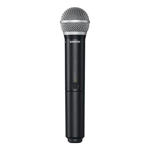 Shure Blx2/pg58 Transmisor Inalámbrico *solo Microfono Color Negro