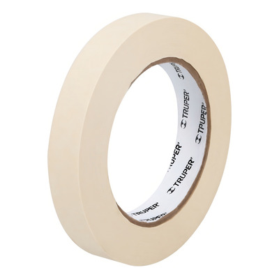 Paquete 6 Pz Masking Tape 3/4' X 50 Mt Truper 12590