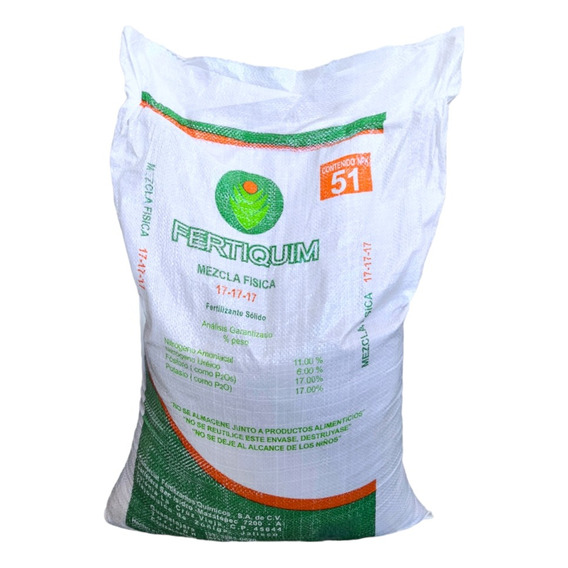 Fertilizante Triple 17 Npk 14 Kg