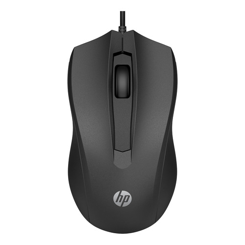 Mouse con Cable HP 100 Wired negro 6VY96AA