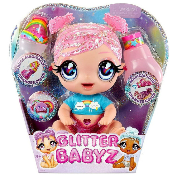 Muñecas Glitter Babyz - Dreamia Stardust