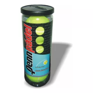 Tubo Penn 3 Pelotas Padel Profesionales Pelotitas Paddle Uso Profesional