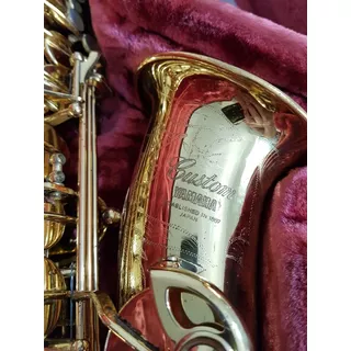 Sax Alto Yamaha Custom Yas-875 Gold, 100% Original 4dig.