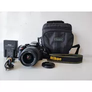 Cámara Nikon Kit D3200 + Lente 18-55mm, Cargador Y Bolso
