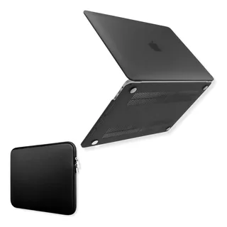 Kit Capa Case+neoprene Macbook New Pro 13 Sem Touchbar A1708