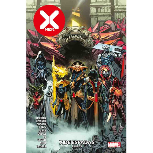 X-men 24 X De Espadas Parte 03, De Jonathan Hickman. Serie X-men Editorial Panini Marvel Argentina, Tapa Blanda, Edición 1 En Español, 2023