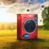 Lavarropas lavadora James 1008 Slim frontal color rojo