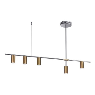 Colgante 5 Luces Zurich Apto Led Gu10 Deco Diseño Moderno Mg