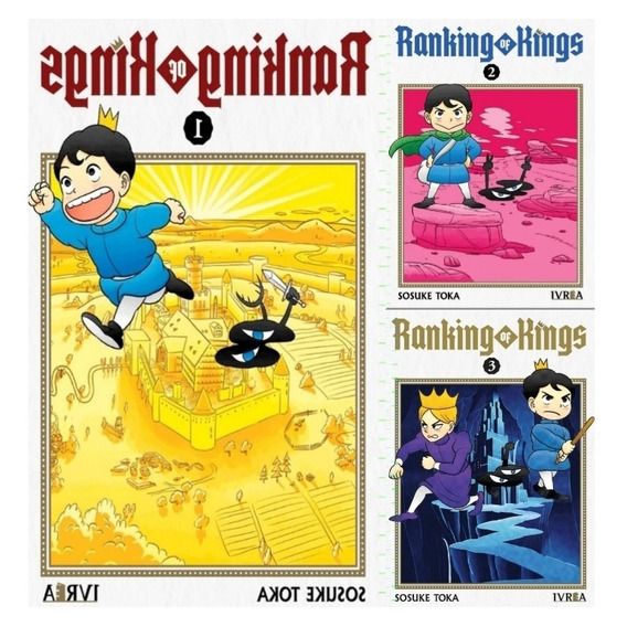Manga: Ranking Of Kings Pack Vol. 1/2/3 - Sosuke Toka / Ivre