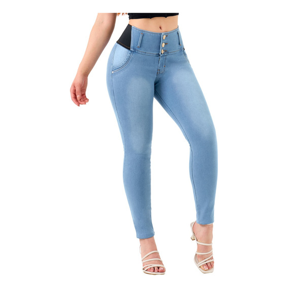 H2o Colombianos Jeans Mujer Pantalones Dama Levanta Pompa Iv