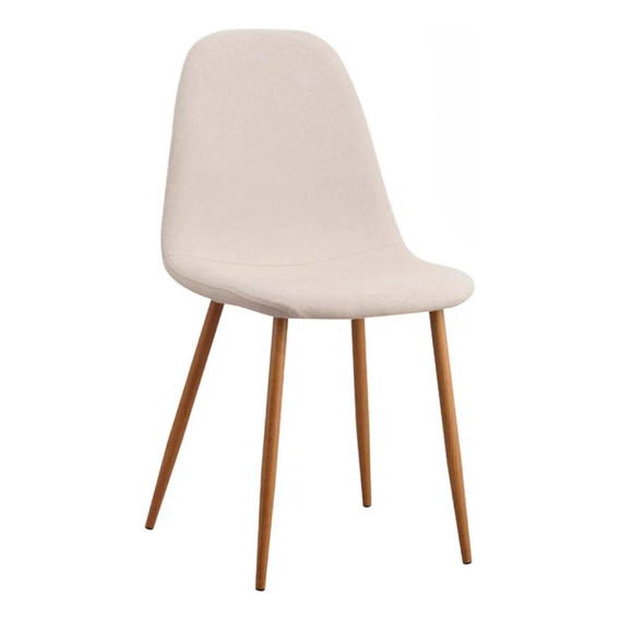 Silla Spoon Velvet - Beige