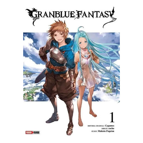 Granblue Fantasy 01, De Cygames., Vol. 1. Editorial Panini Mexico, Tapa Blanda En Español