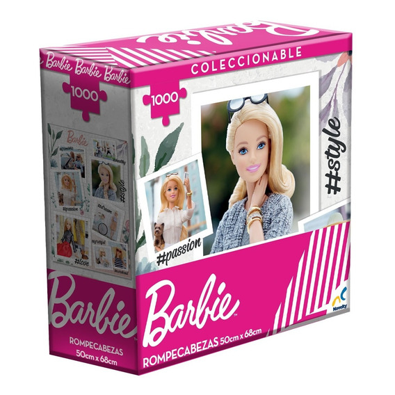Rompecabezas De Colección Barbie 1000 Piezas Novelty