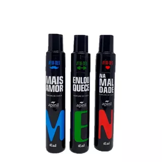 Kit 6 Perfume De Cueca Desodorante Intimo Masculino Apinil