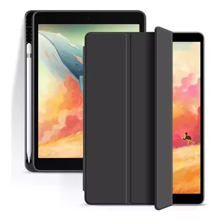 Carcasa Funda Smart Cover Con Ranura Lápiz Para iPad 10.5