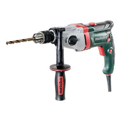 Taladro De Fuerza Metabo 1300 W Industrial 13 Mm 44nm Aleman Color Verde oscuro Frecuencia 50 60