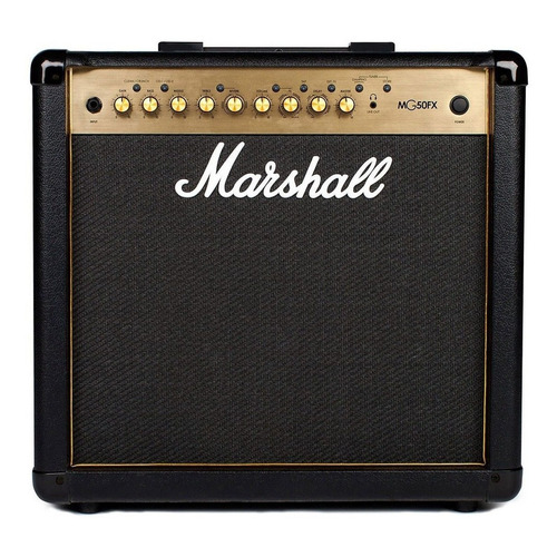 Amplificador Marshall MG Gold MG50FX Transistor para guitarra de 50W color negro/dorado 230V