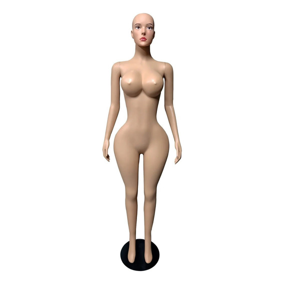 Maniquíe  Buchon De Dama Completo Plástico Con Cabeza