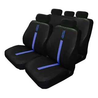 Juego Completo Funda Cubre Asiento Universal Qkl De Cuerina