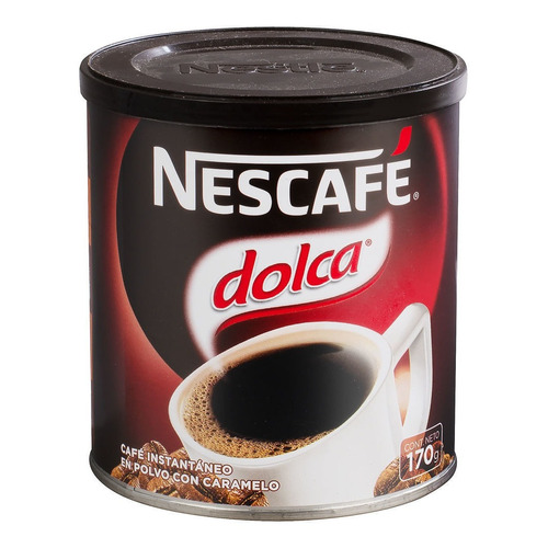 Café Instantáneo Nescafé Dolca Lata 170 G