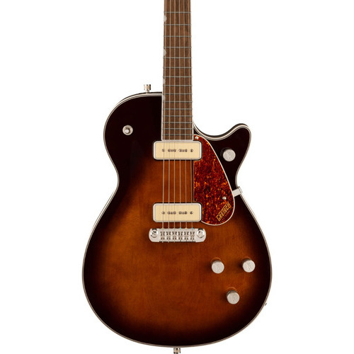 Gretsch G5210-p90 Electromatic Jet Guitarra Eléctrica Sbb Color Sunburst Orientación De La Mano Diestro