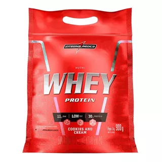 Nutri Whey Conc Proteina Cookies 900g Refil - Integralmedica