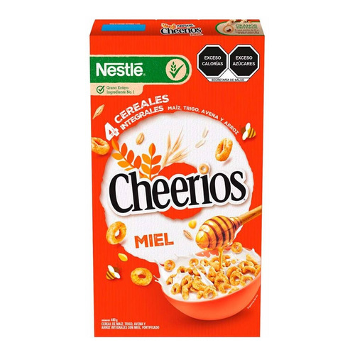 Cereal Nestlé Cheerios Miel Con Avena 480g