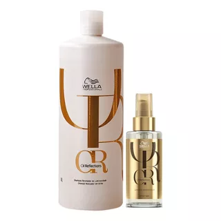 Wella Oil Reflections Shampoo 1000ml + Oleo 100ml