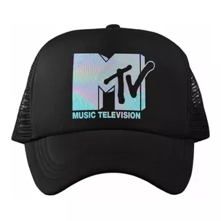 Gorra Trucker Mtv Holograma