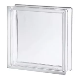 Ladrillos De Vidrio Modelo Liso 100% Transparente. Importado