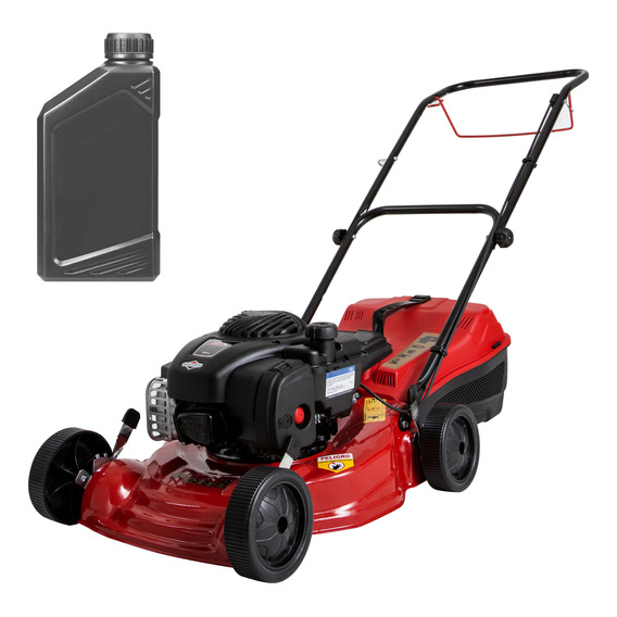 Cortadora Césped Pasto Nafta Petri Americano 4.5hp Motor Briggs Stratton Corte 42cm Chasis Acero Apto Grama Bahiana 