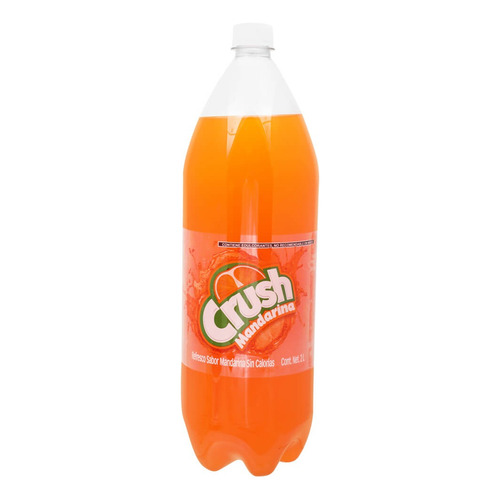 8 Pack Refresco Mandarina Crush 2 L